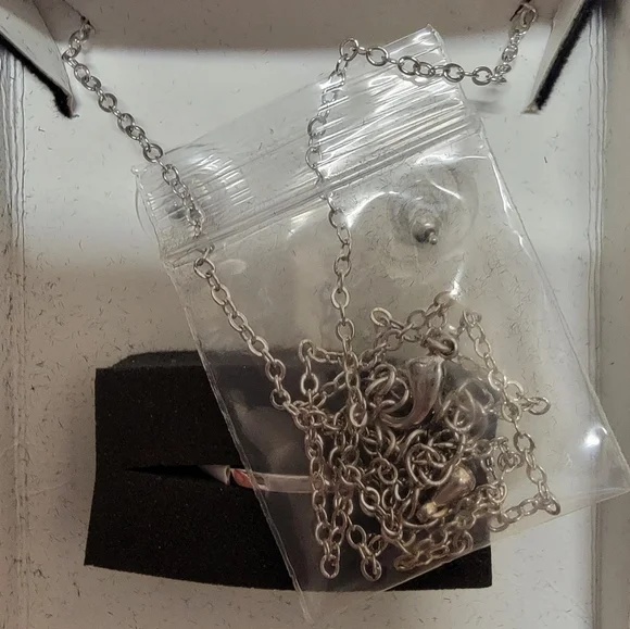 Pink zirconia jewelry set - Picture 4 of 6